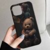 Balon Teddy Tasarımlı Silikon Telefon Kılıfı
