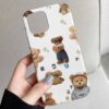 Teddy Kolaj Tasarımlı Silikon Telefon Kılıfı
