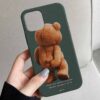 Bich Teddy Tasarımlı Silikon Telefon Kılıfı