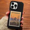 İstanbul Poster Tasarımlı Silikon Telefon Kılıfı