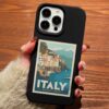 İtaly Poster Tasarımlı Silikon Telefon Kılıfı