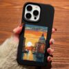 Venice Poster Tasarımlı Silikon Telefon Kılıfı