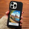 Porto Poster Tasarımlı Silikon Telefon Kılıfı