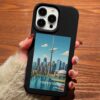 Toronto Poster Tasarımlı Silikon Telefon Kılıfı