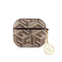 Alternative view of Apple Airpods 3. Nesil Kılıf Guess Orjinal Lisanslı G Cube Desenli 4G Süs Zincirli Kapak