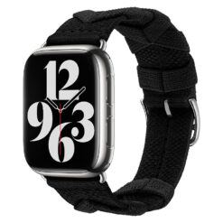 Apple Watch 38mm  Sarmal Örgü Tasarımlı Kordon