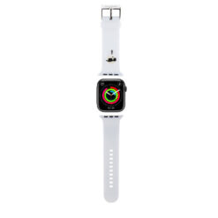 Alternative view of Apple Watch 42mm Karl Lagerfeld Orjinal Lisanslı İkonik Karl Head Logolu Silikon Kordon