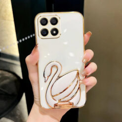 Kuğu Standlı Parlak Kılıf