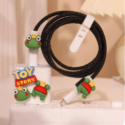 Toy Story Siyah Şarj&Kablo Koruyucu Set