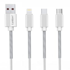 Earldom EC137i 1M 3A Kırılmaya Dayanıklı Lightning Hızlı Şarj Kablosu