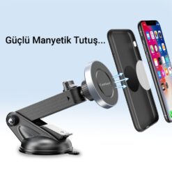 Alternative view of Earldom EH211 Ayarlanabilir Vantuzlu Magsafe Araç Tutucu