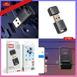 Alternative view of Earldom M91 Bluetooth 5.0 Usb Aux Dönüştürücü
