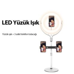 Alternative view of Earldom ZP06 Ayarlanabilir Açılı Dokunmatik Kontrollü Tripodlu Selfie