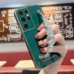 Alternative view of Zirkon Taşlı Zincirli Parlak Kılıf