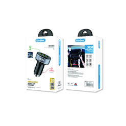 Alternative view of 3 Usbli Led Işıklı Metal Araç Şarj Başlığı 3.6A