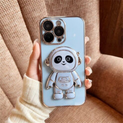 Alternative view of Astronot Panda Standlı Parlak Kılıf
