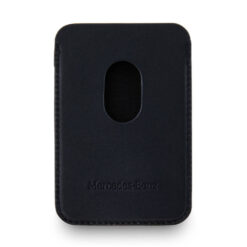 Alternative view of Mercedes Benz Orjinal Lisanslı Magsafe Uyumlu Deri 2 Hazneli Metal Logolu Magnetik Kartlık