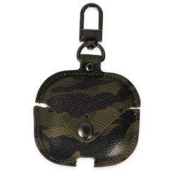 Alternative view of Newface Airpods Pro 2 (2.nesil) Çanta Kamuflaj Deri Kılıf