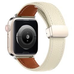 Apple Watch 45mm KR414 Daks Deri Kordon