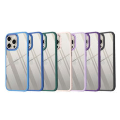 Power Kenarı Renkli Metal Kamera Korumalı Telefon Kılıfı