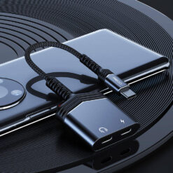 Alternative view of Recci RDS-A17 Lightning 2in1 Şarj ve Ses Adaptörü