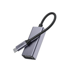 Alternative view of Recci RH09 Type-C to Type-C + SD/TF + USB3.0 + USB2.0 + HDMI + VGA + RJ45 Bağlantılı 9in1 Hub