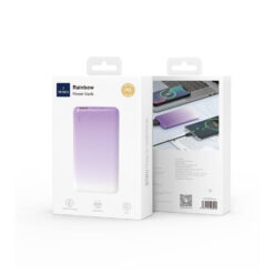 Alternative view of Wiwu Wi-P008 Rainbow LED Işıklı Göstergeli Renkli Taşınabilir Powerbank PD 22.5W 10000mAh
