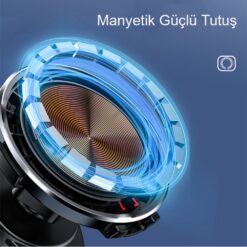 Alternative view of Yesido C131 Izgara Klipsli 15W Kablosuz Şarjlı Magsafe Araç Tutucu