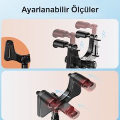 Alternative view of Yesido C196 Dikiz Aynasına Sabitlenen Ayarlanabilir Araç Tutucu