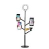 Zore Professional Live Stream Işıklı Telefon Tutucu Ring Light