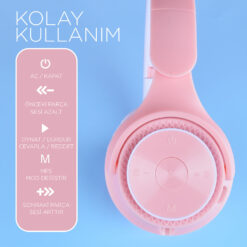 Alternative view of Zore M6 Pro Ayarlanabilir ve Katlanabilir Kulak Üstü Bluetooth Kulaklık