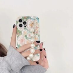 Bilek Geçmeli Zincirli Silikon Telefon Kılıfı