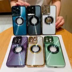 Disc Magesafe Lens Standlı Silikon Telefon Kılıfı