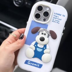 Gromit Kabartma Silikon Telefon Kılıfı
