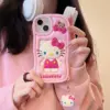 Lucky Kitty Marshmallow Bilek Zincirli Telefon Kılıfı