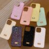 Svarovski Taşlı Silikon Telefon Kılıfı